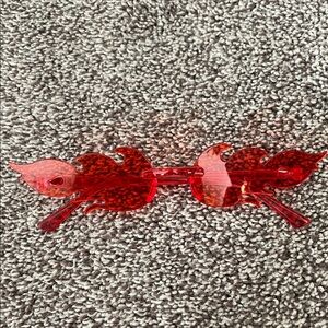 Red flame sunglasses